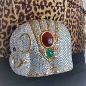 Crystal elephant bag